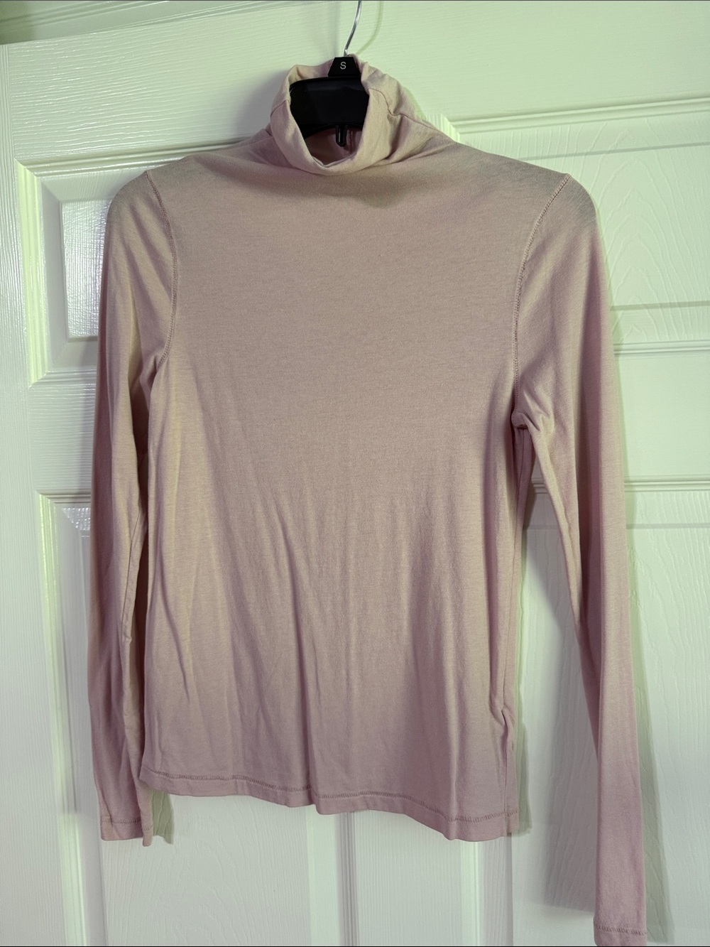 GAP Light Pink Long Sleeve Turtleneck Top
